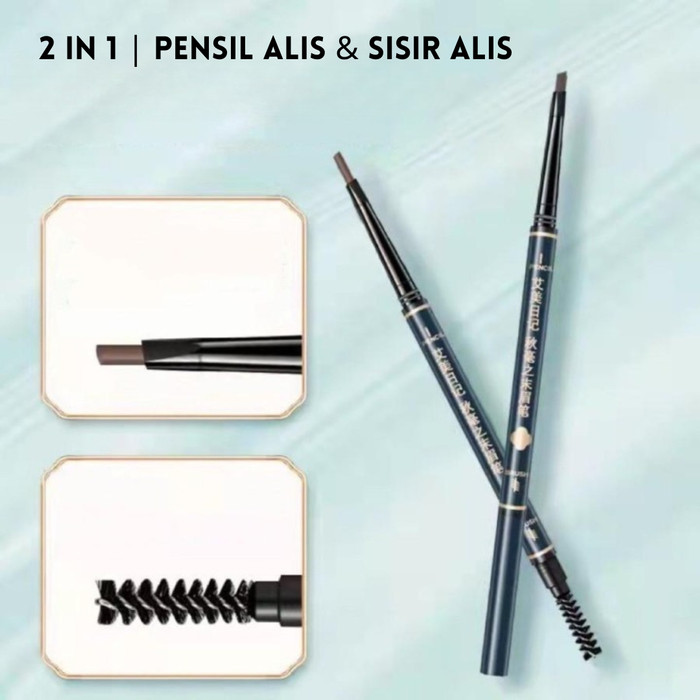 [PAKET HEMAT] Amy'sDiary Eye Makeup Set Eyebrow Eyeliner Maskara Waterproof 3 In 1