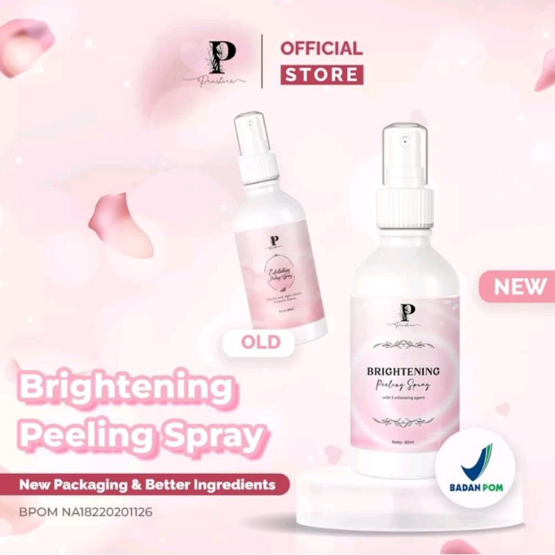 PRASTORE BRIGHTENING PEELING SPRAY 60 ML