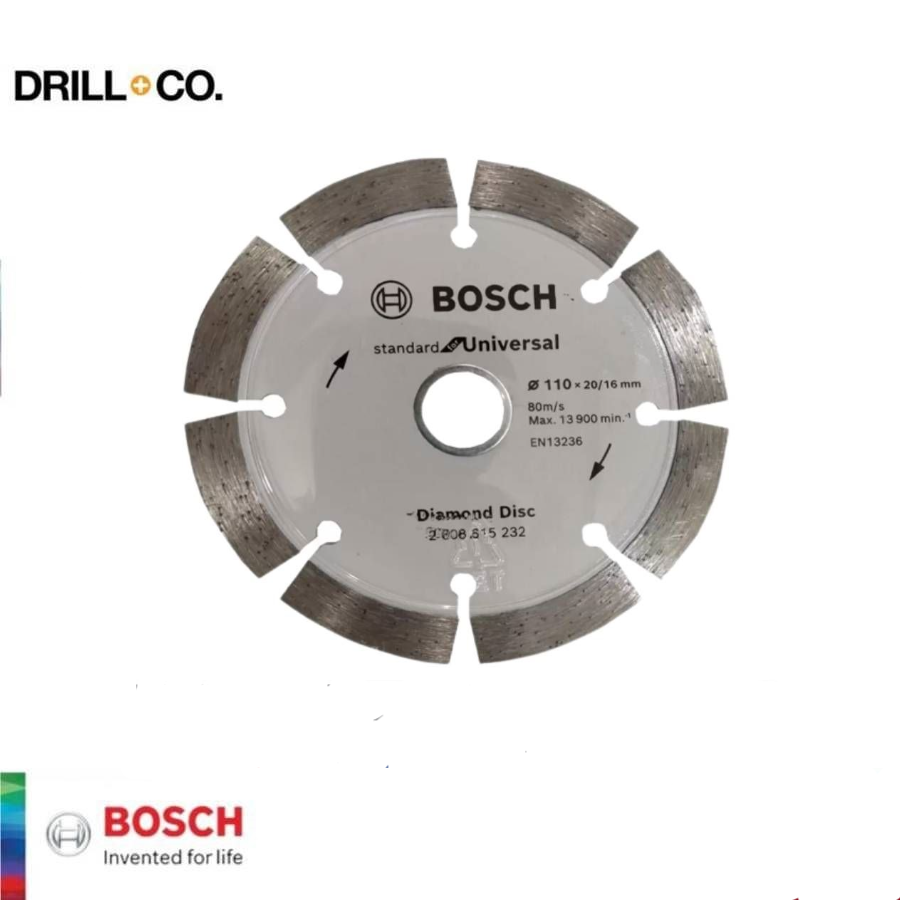 Bosch Diamond Wheel / Mata Potong 4&quot; Universal (232)