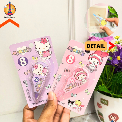 

Correction Tape Mini Sanrio Lucu Tip X Tipex Kertas Tip Ex Unik Penghapus Fancy Best Gift Stationery For School Alat Tulis Kantor Sekolah Ready Grosir