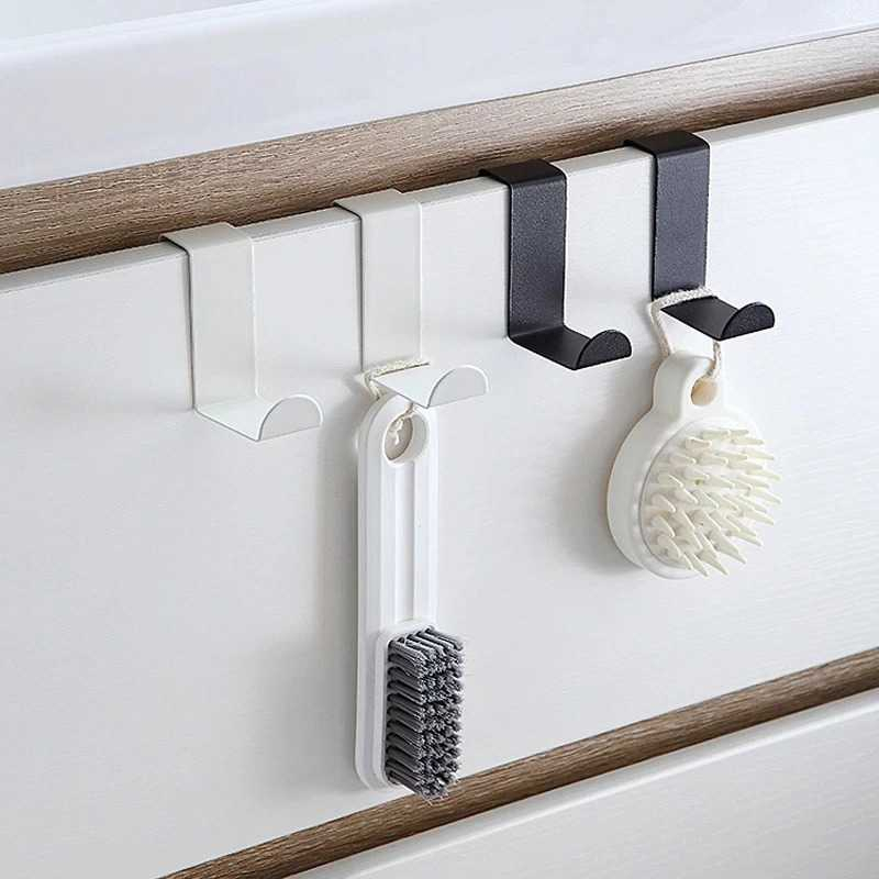 Gantungan Hook Cabinet Door Hanger Stainless Steel 2 PCS Alat Gantung Desain Portabel Material Berkualitas