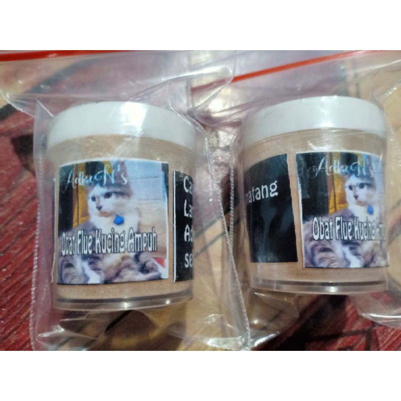 Obat Flue/Batuk Kucing Ampuh