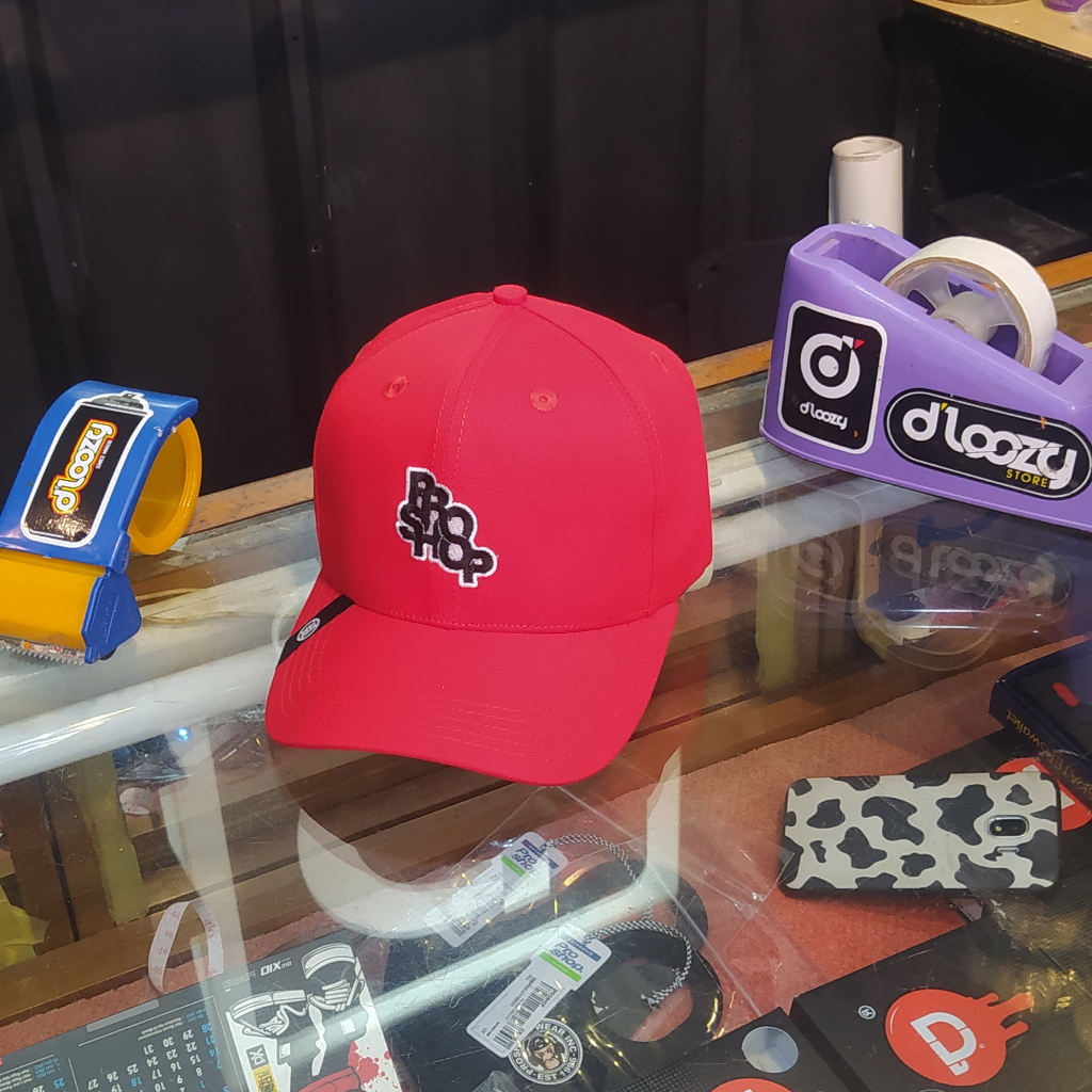 Topi Proshop Built Up Pria Dewasa Hitam V01