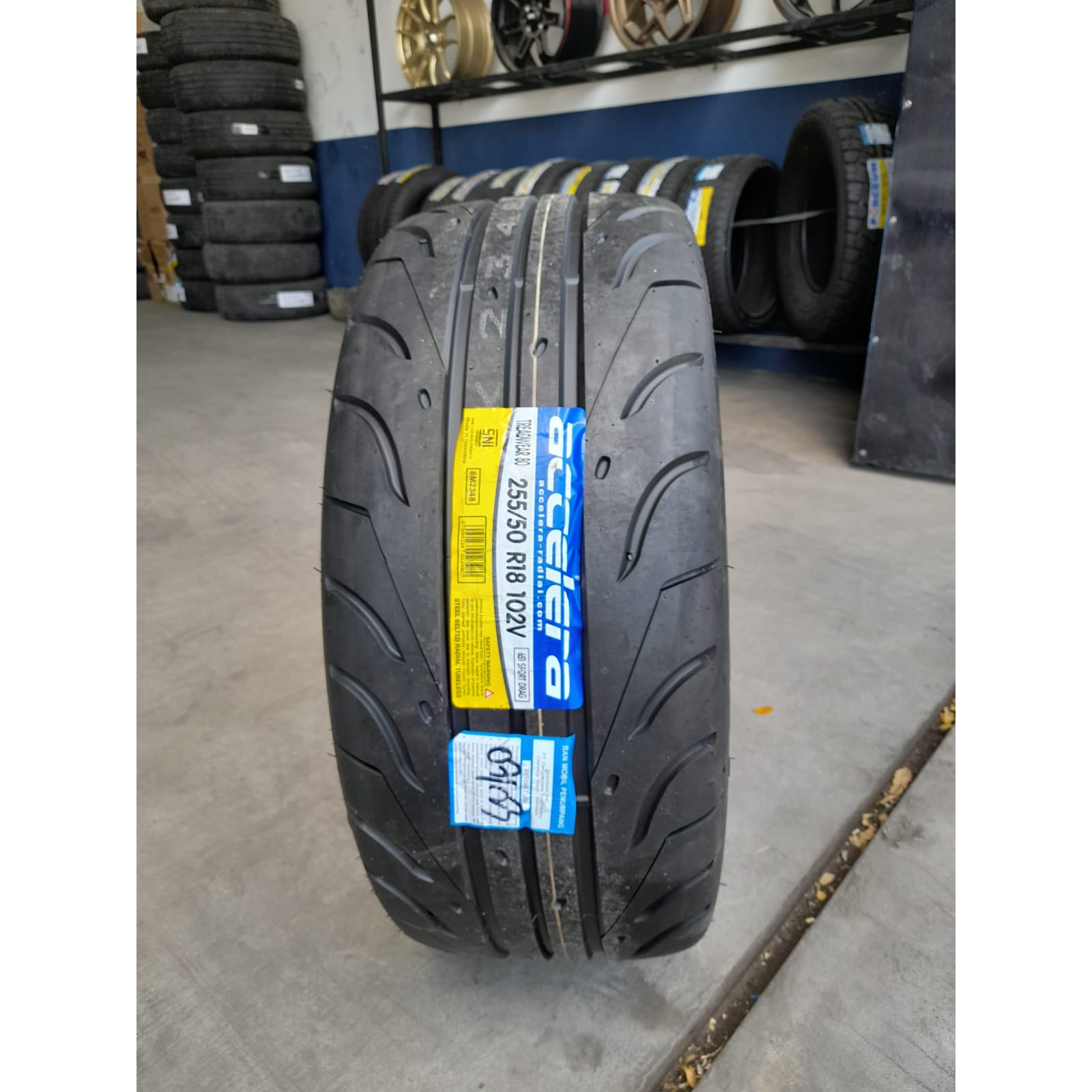 Promo Ban Mobil ACCELERA 255/50 Ring 18 651 SPORT DRAG TW 80 255 50 R18 - Gratis Pasang