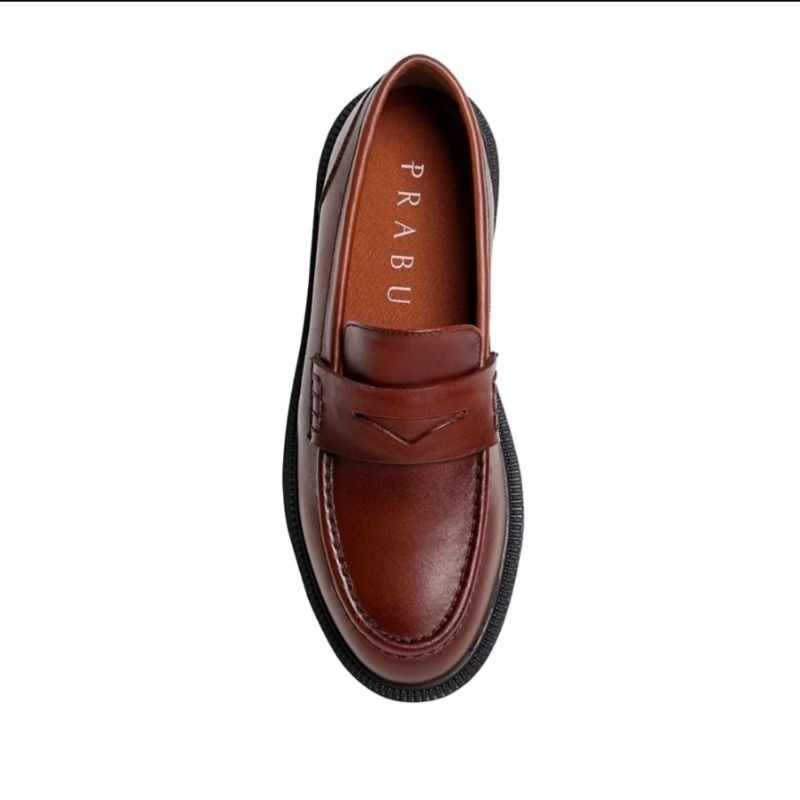 Sepatu Kulit Loafers Wanita Moka-Prabu