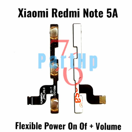 Flexible Connector Volume Power On Off Redmi Note 5A - flexibel fleksibel flexi