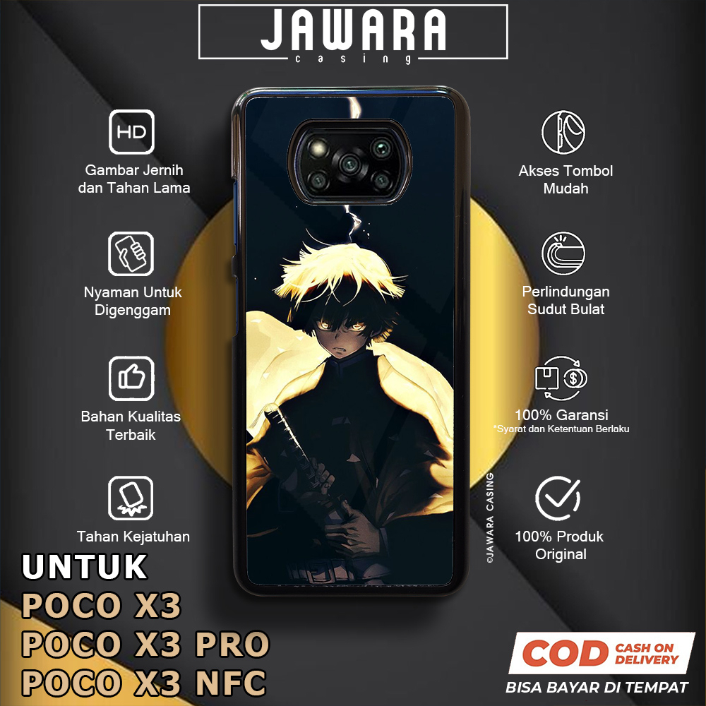 Case Poco X3 X3 Pro X3 NFC Casing Poco X3 X3 Pro X3 NFC Jawara Casing [DMSL] Case Glossy Case Aesthe