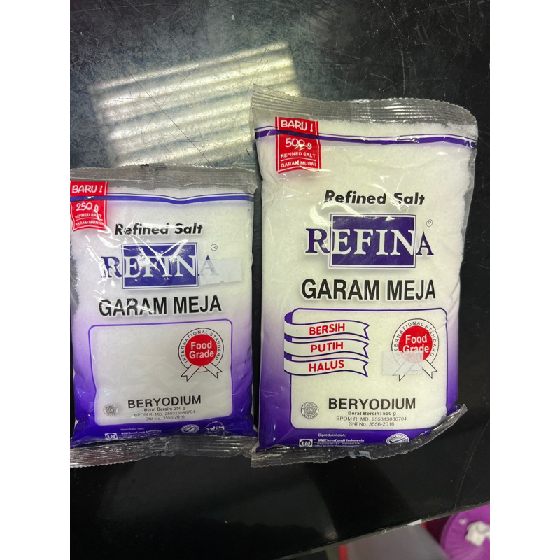 

Garam Halus Refina 250gr/500gr