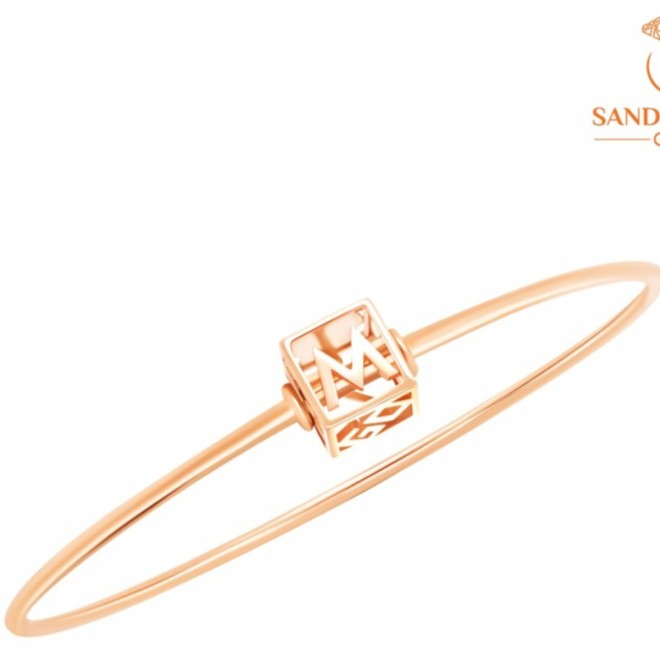 GELANG TANGAN EMAS KAKU SANDRA DEWI GOLD MONOPOLY COLLECTIONS CHARM DADU CUBE KUBUS CHARM PIPE BANGL