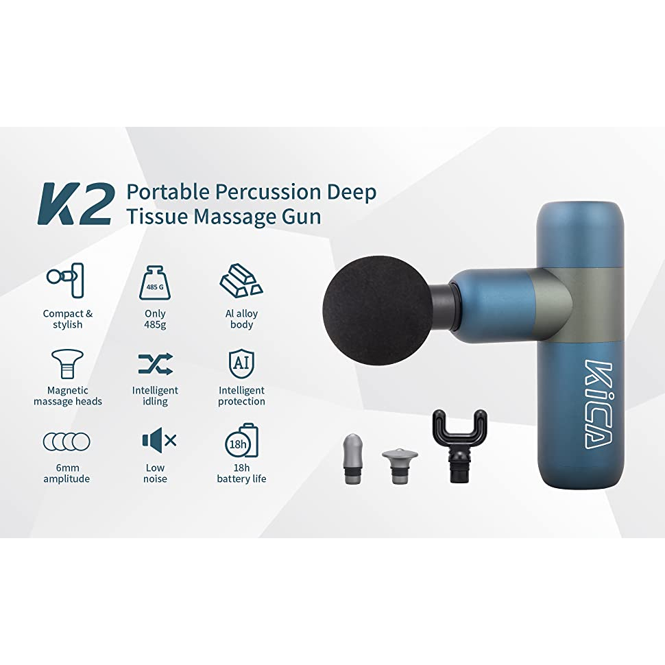 KICA K2 Massage Gun Alat Pijat Elektrik - GARANSI RESMI