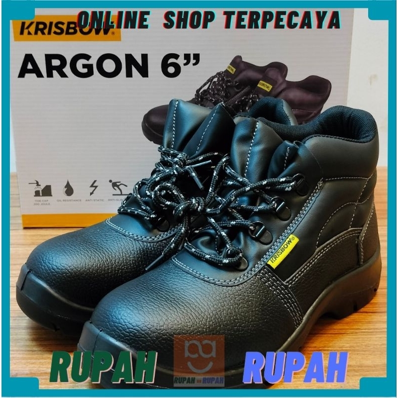 sepatu safety krisbow argon original/Krisbow Argon Sepatu Pengaman