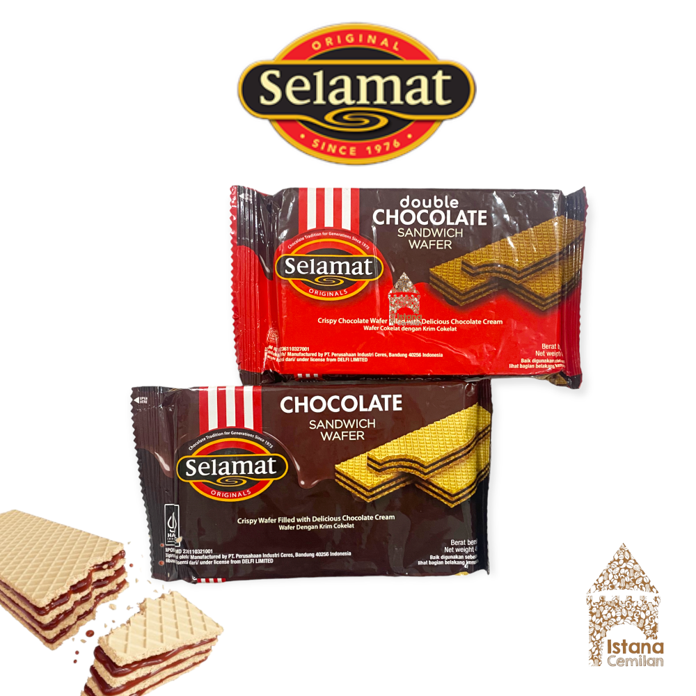 

Selamat Wafer Sandwich Chocolate 45 Gram