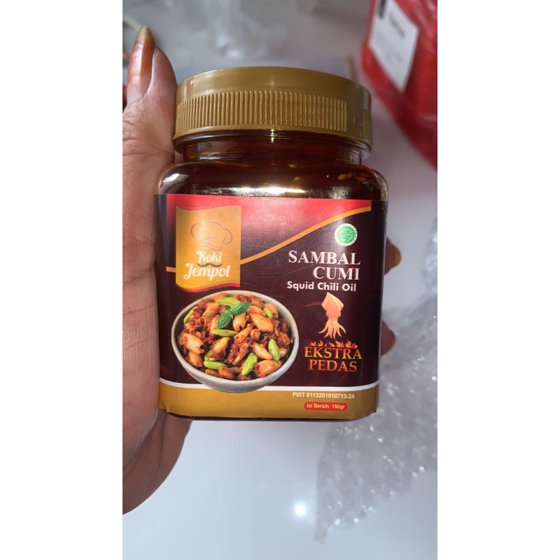 Sambal Cumi Chili Oil Koki Jempol