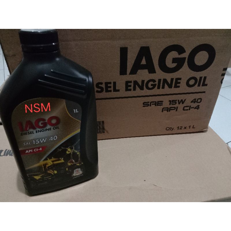 OLI IAGO DIESEL ENGINE OIL SAE 15 W40 1L ORIGINAL ASTRA ISUZU GENUINE PART