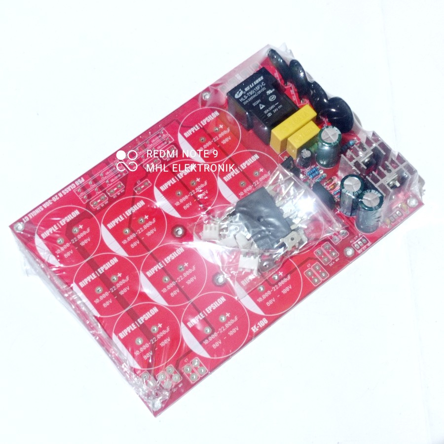 Kit PSU Class H 12 Elco Single CT Plus Softstart Dual Layer EL-108