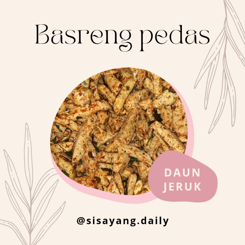 

basreng pedas bumbu daun jeruk / basreng viral