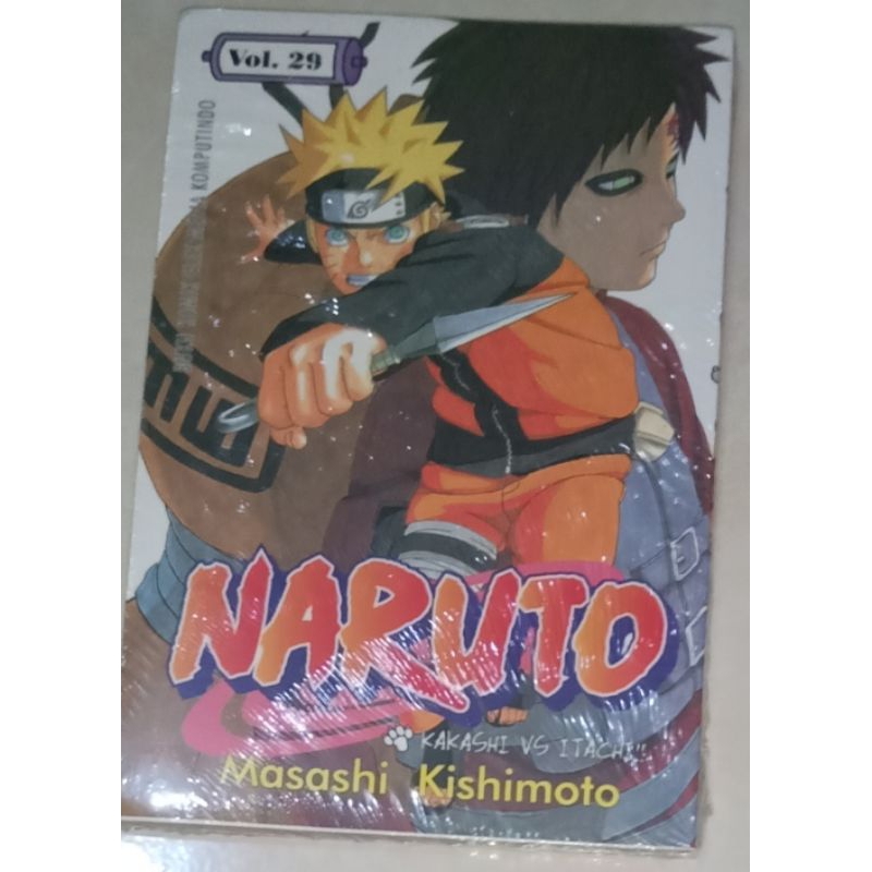 komik Naruto vol 29 original segel