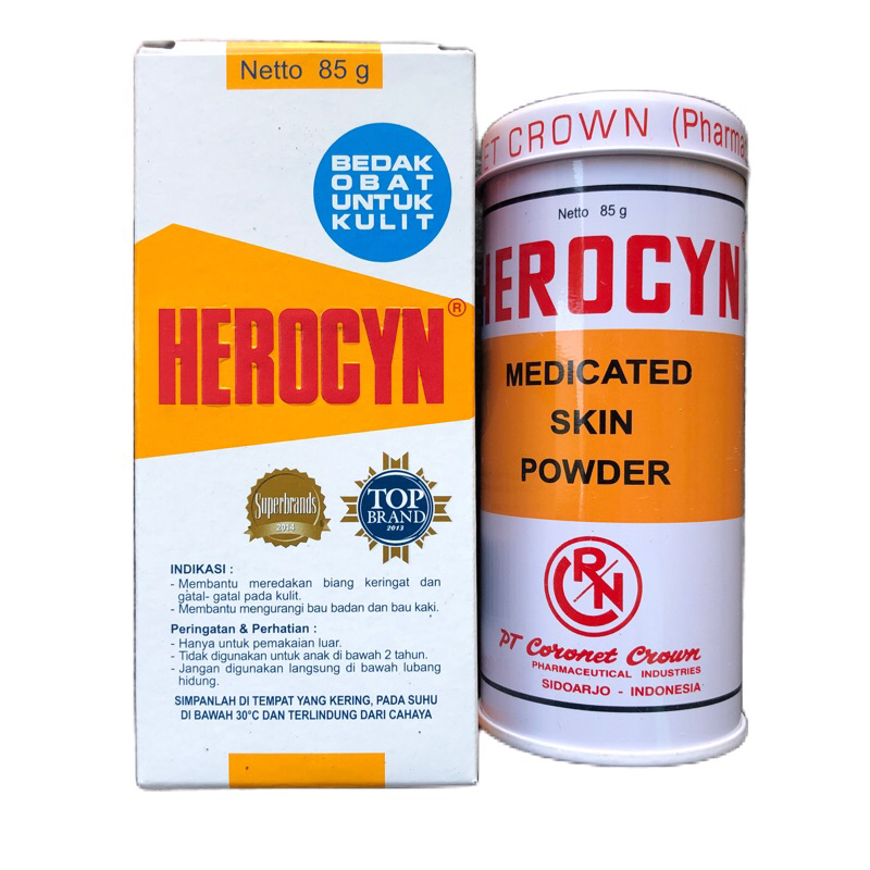 Bedak Gatal HEROCYN 85 gr