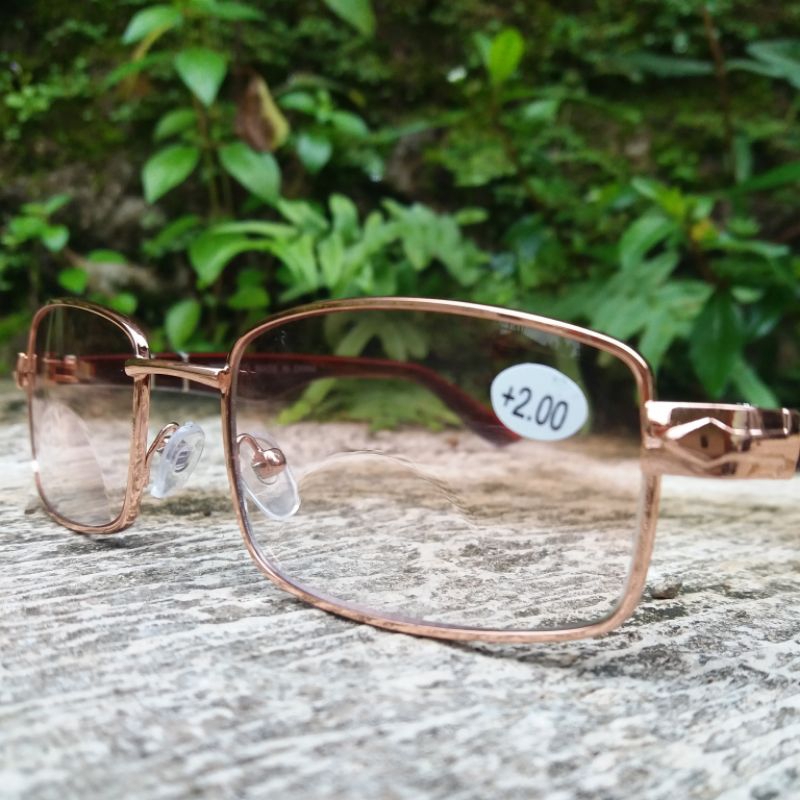 Kacamata Baca Plus 2 Fungsi Jalan Dan Baca Plus 1.00 sd Plus 3.00 Pria Wanita