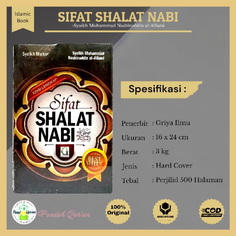 SIFAT SHALAT NABI 3 JILID_BUKU  BEST SELER + BOX