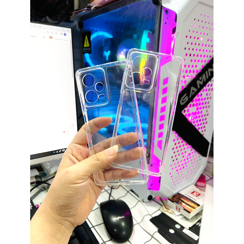 2023 Softcase TEBAL SPACE TPU For Xiaomi Redmi Note 12PRO Soft case Original Bening Clear Glossy Bahan Bagus Tapi Presisi dan Keren Banget Terus Murah Juga Sofcase Sekali 4G 5G Plus FE Galaxy Redmi Note 12 Mi Pro Note12