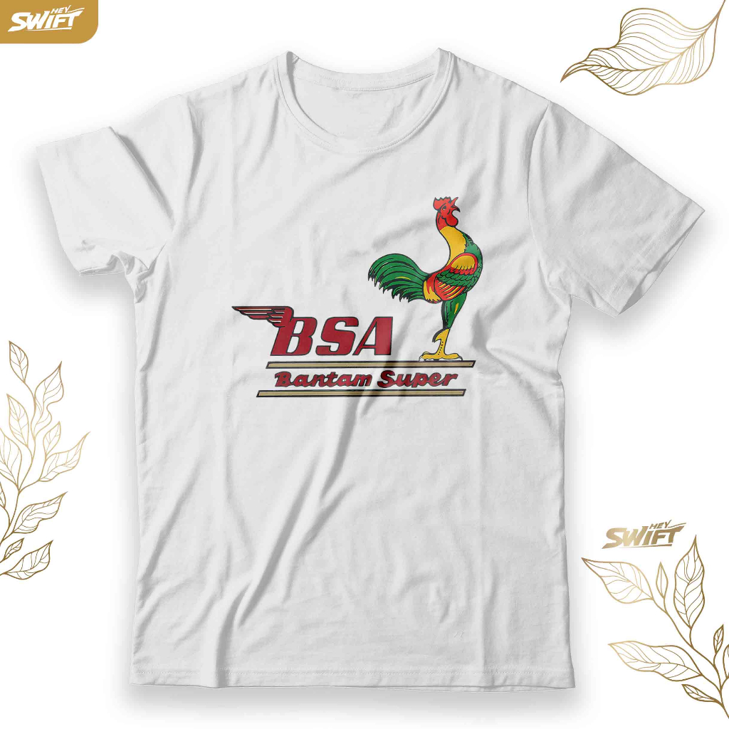 KAOS BSA Bantam motorcycle TSHIRT BAJU DISTRO