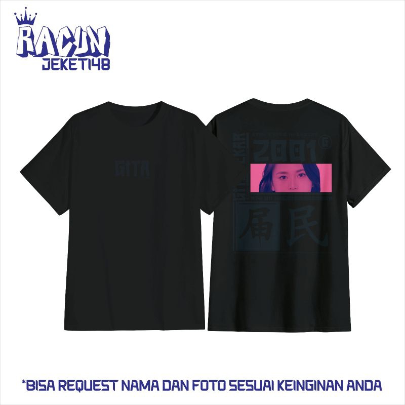 T-SHIRT GITA JKT48 | T-SHIRT CUSTOM FJKT48 GITA