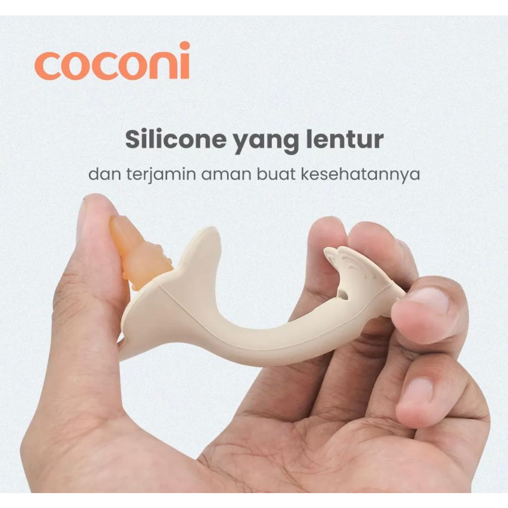 Coconi Lolipop Grip Teether 2 Pcs | Mainan Gigitan Bayi Model Lolipop Pereda Tumbuh Gigi Bayi 2 Pcs
