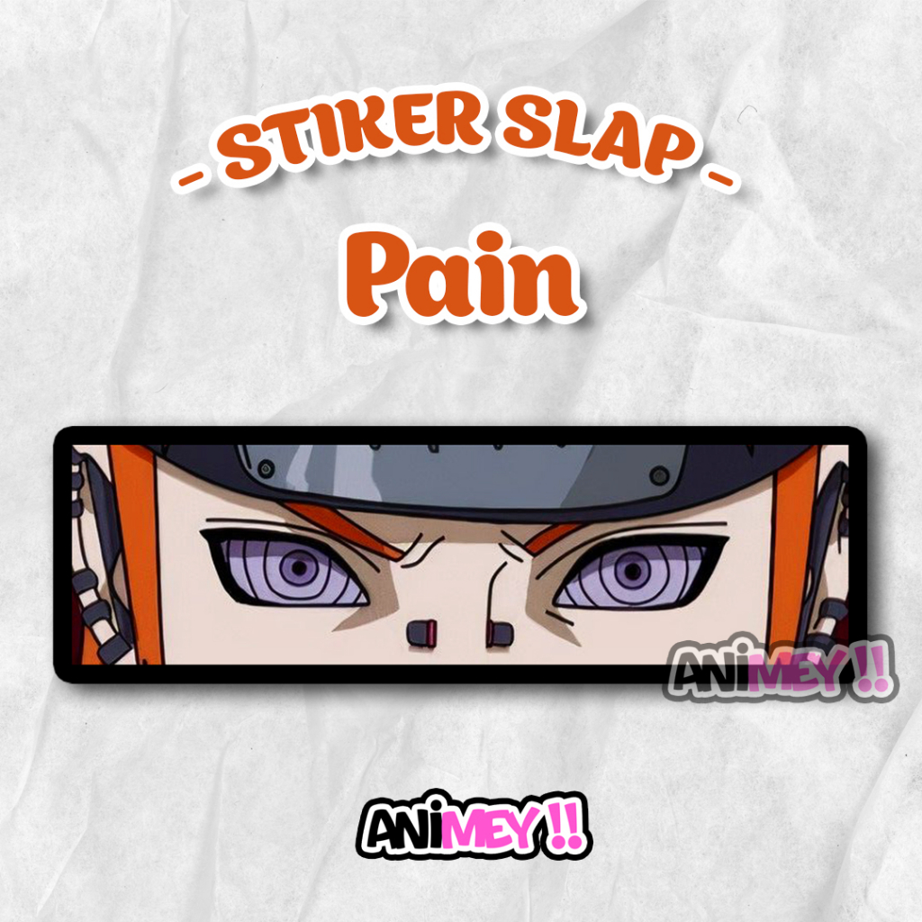 Stiker Slap Pain Akatsuki / Sticker Slap Anime Waterproof