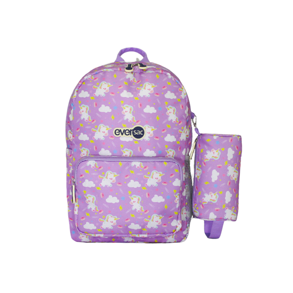 Gramedia Bogor - Tas Anak - Backpack Eversac Kinder B Unicorn