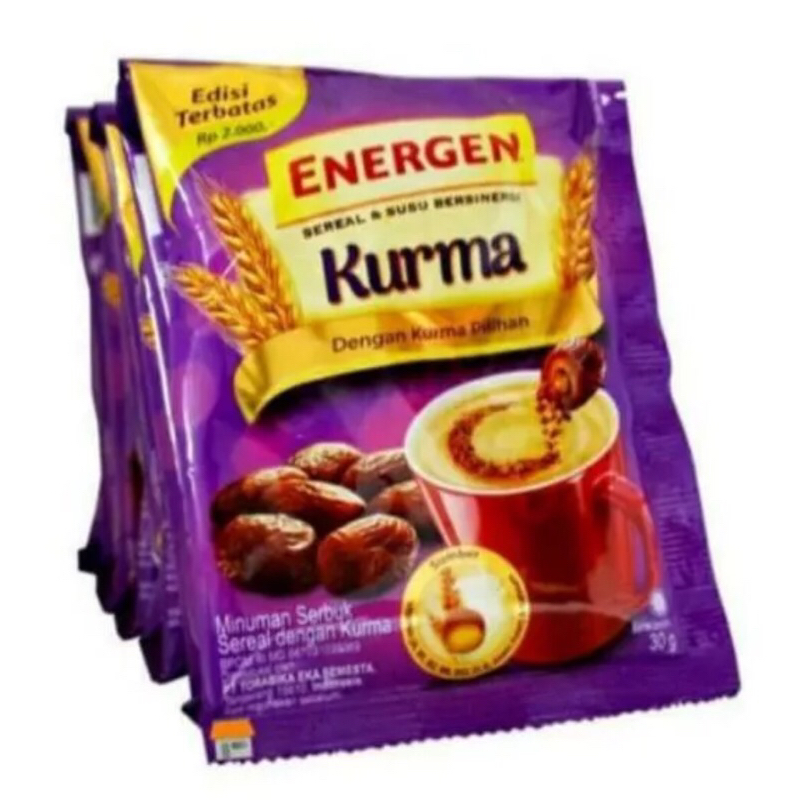 

Energen Kurma Renceng 10 x 30 gr