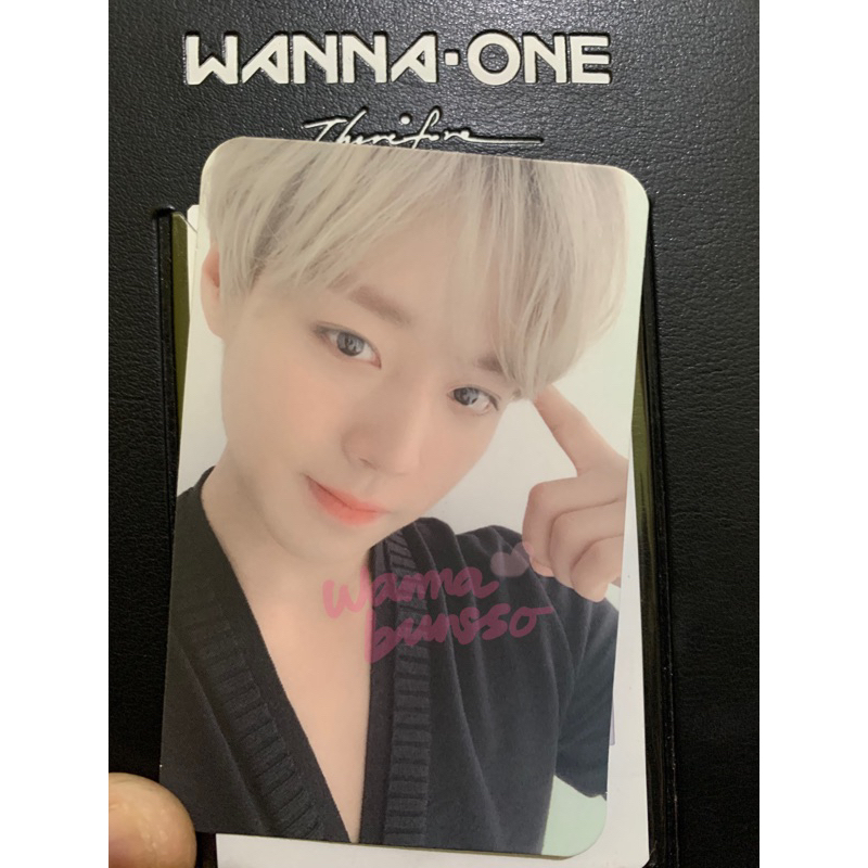 Official Photocard Park Jihoon Wanna One The Answer Gotcha