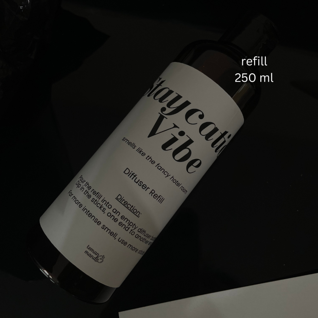 Staycation Vibes Reed Diffuser Teman Mandi | Pengharum Ruangan Kamar Mandi