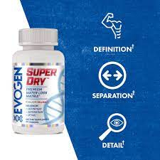 EVOGEN SUPERDRY 45 caps Kapsul Capsule Watercut waterloss Diuretic Fatburner By Hany Rambod