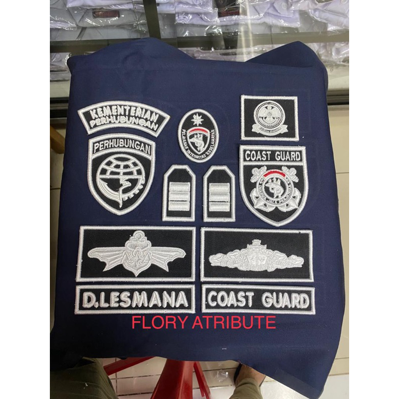 1 SET BORDIRAN TIMBUL COAST GUARD