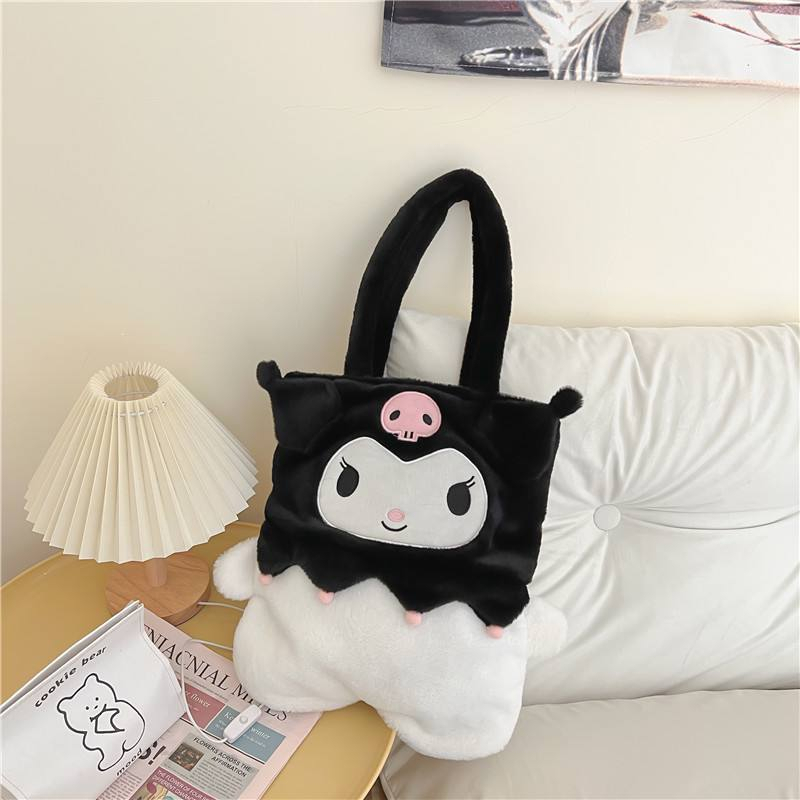 TAS TOTE BAG KUROMI MELODY ALIEN CINNAMOROLL SHOPPER SHOULDER BAG