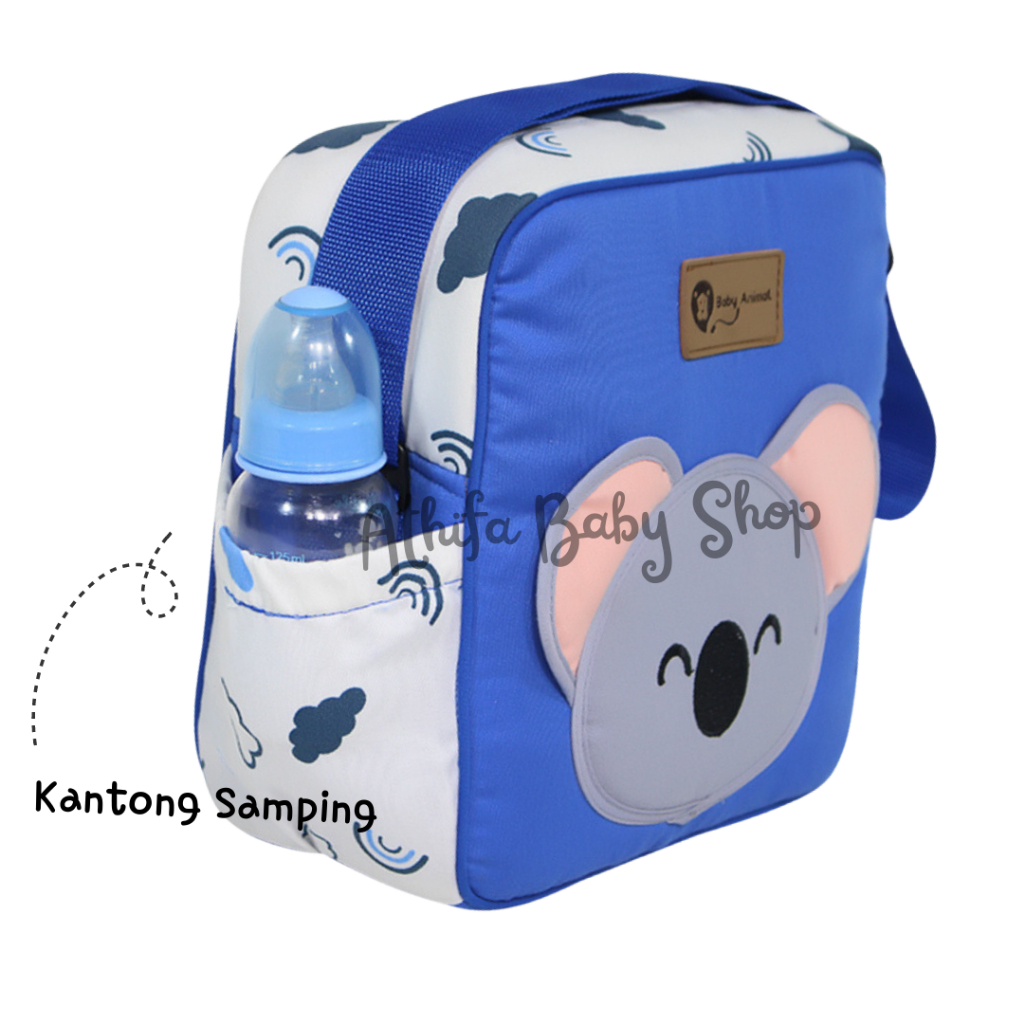 Tas Perlengkapan Bayi Kecil Popok Diaper Bag Baby Family Koala Series Kado Ibu Hamil Melahirkan