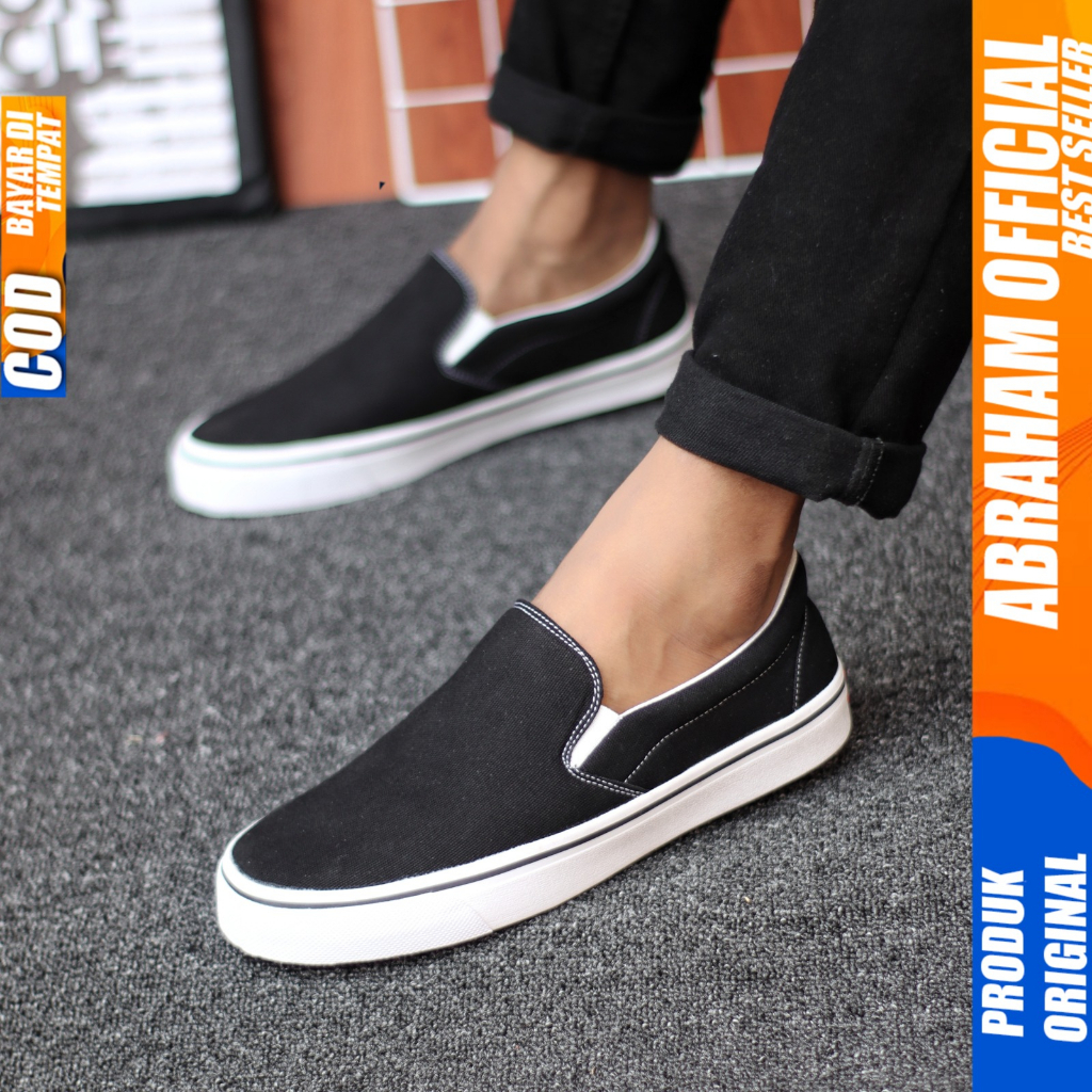 Sepatu Pria Ukuran Besar 38-47 Sepatu Sneakers Pria Big Size Sepatu Pria Jumbo Abraham