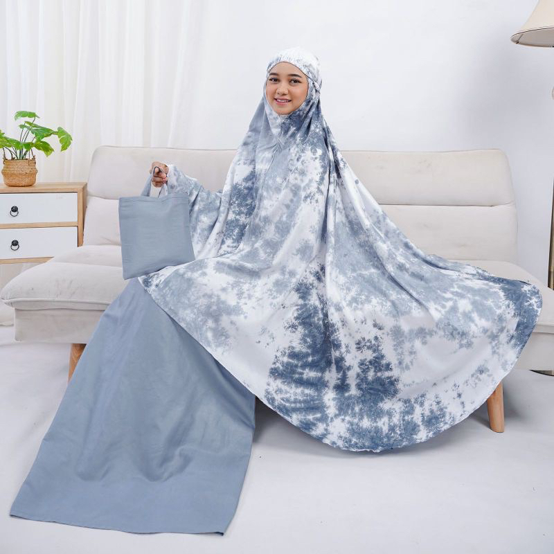 MUKENA RAYON BALI DEWASA TIEDYE HANDMADE by GMJ1