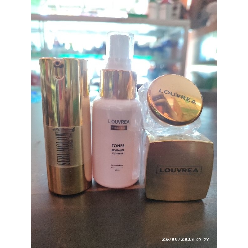 Paket Louvrea skincare/paket skincare L'ouvrea/paket Louvrea pesanan khusus