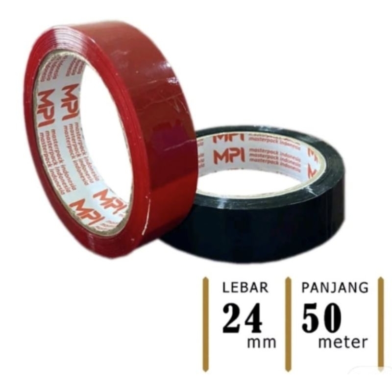 

isolasi warna 24mm Master Pack Indonesia
