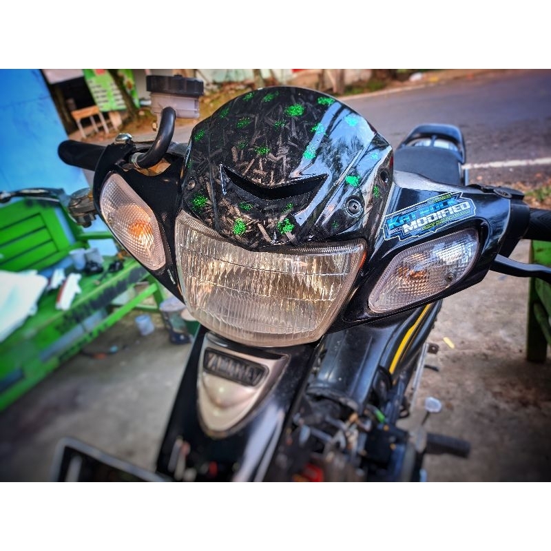 VISOR FIZ R CARBON PNP KE SEGALA MOTOR WFORD SATRIA HIU 125Z MALAYSIA FIZ R FORCE 1 F1Z