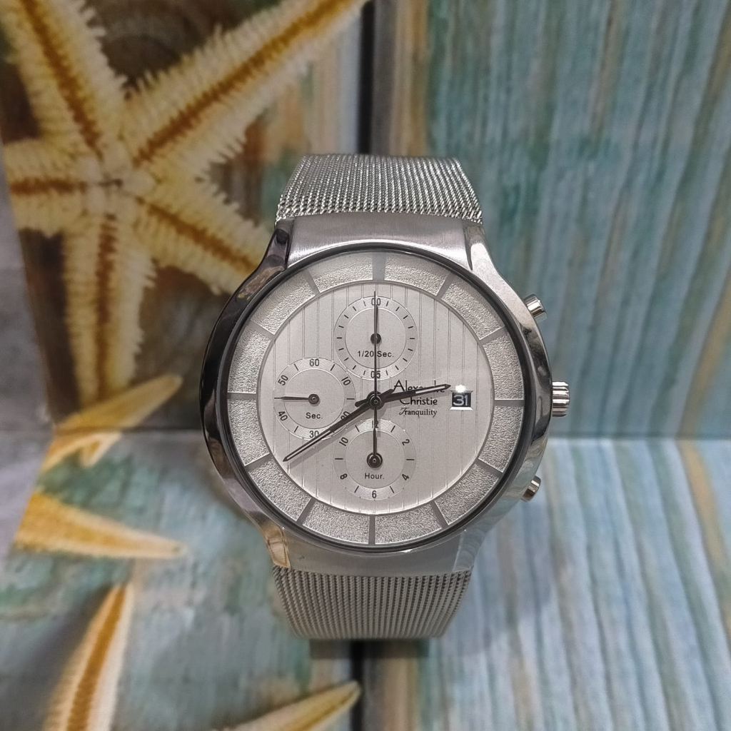 Jam Pria Alexandre Christie AC6245 AC 6245 Original Garansi Resmi Alexander Christie