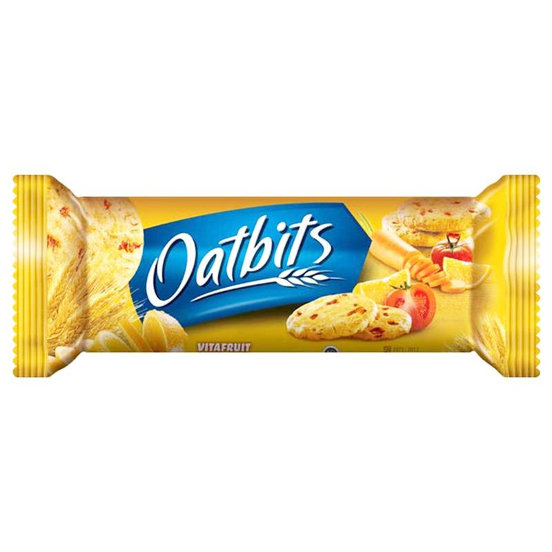 

Oatbits Biskuit Oat Vita Fruits Snack 110 g