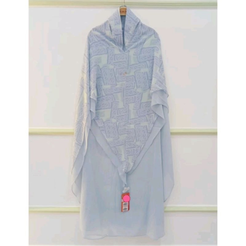 Khimar hajar blue sisesa original khimar sisesa printing sale