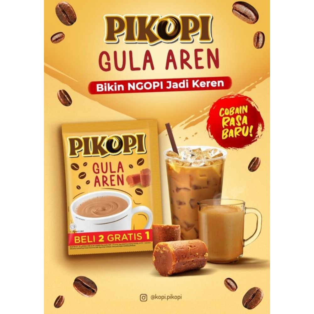 

1 Renceng Pikopi Gula Aren 15 Sachet 22 Gr