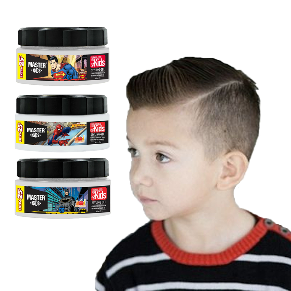 Pomade Rambut Pria Hair Styling Pomade Master Kids Styling Gel 75gr BPOM Pomade Pria Barbershop Wang