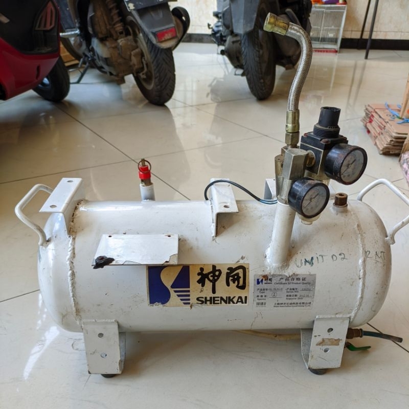 TABUNG BEKAS KOMPRESOR SHENKAI PUMP ANGIN MODEL SK-9K06-11