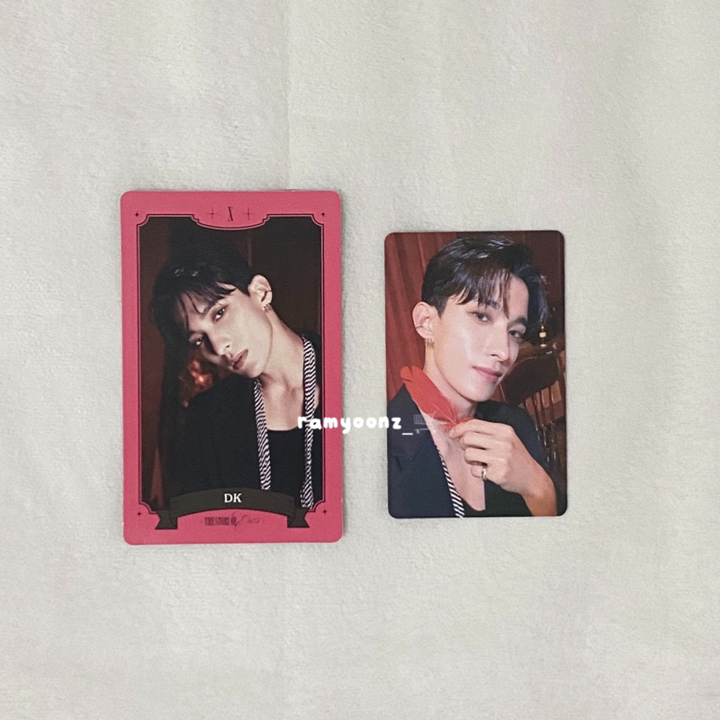 SEVENTEEN_ dokyeom jeonghan SG23 photocard+fortunecard