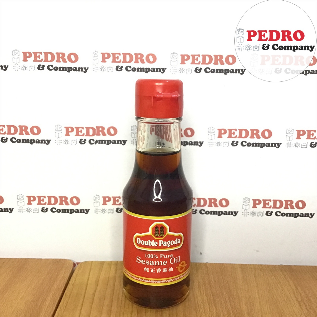 

double pagoda sesame oil 95ml - minyak wijen chee seng oil